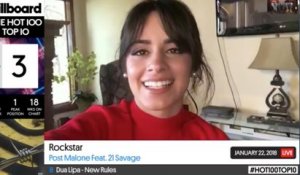 Camila Cabello reacts to "Havana" being the number one song in the country
