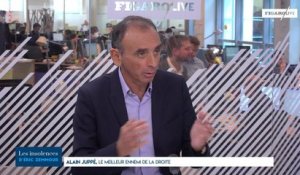 Eric Zemmour : «Alain Juppé a tué la droite»