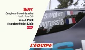 RALLYE - WRC : Rallye de Monte-Carlo