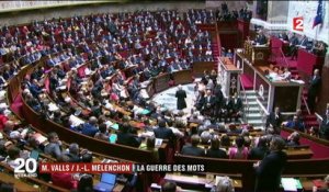 Politique : entre Manuel Valls et Jean-Luc Mélenchon, la guerre des mots est déclarée