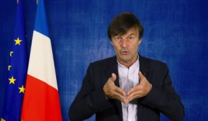 Nicolas Hulot : le projet de loi hydrocarbures reflète l'ambition de la France