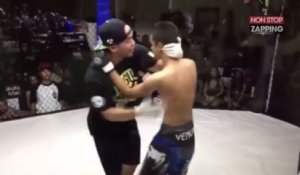 MMA : Au bord du KO, un combattant confond l’arbitre avec son adversaire ! (Vidéo)