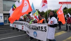 Fonction publique. Entre 1.700 et 5.000 manifestants à Saint-Brieuc