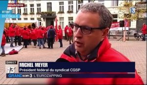 Eurozapping : grève des fonctionnaires en Belgique, un pédophile stoppé en Allemagne