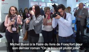 Michel Bussi présente son nouveau roman à la Foire de Francfort