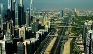 La police de Dubaï en moto volante