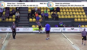 Second tour, point de précision, Club Elite Masculin J2, Mâcon vs Aix-les-Bains, octobre 2017