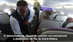 L'île de Sainte-Hélène enfin desservie par un vol commercial