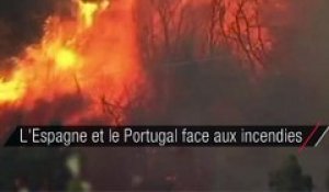 L'Espagne et le Portugal face à des "incendies criminels"
