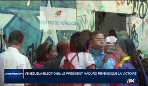 Venezuela/Elections : Le président Maduro revendique la victoire