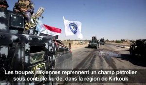 Bagdad reprend aux Kurdes un champ de pétrole