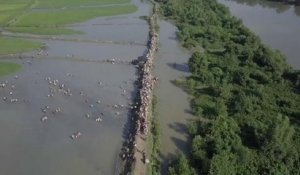 Les rohingyas toujours en fuite par milliers