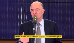 "Comme commissaire, je lutte contre la fraude (fiscale). C'est un combat que nous ne pourrions pas mener sans ces journalistes" Moscovici