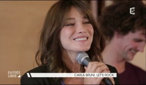 Carla Bruni, let's rock