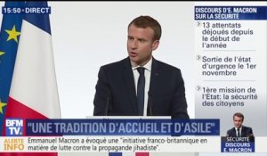 Macron ne veut plus que les associations permettent "d'héberger sans contrôler" les étrangers qui arrivent en France
