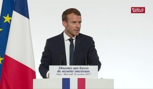 Macron : « L’État sera au rendez-vous de la sécurité durant ce quinquennat »