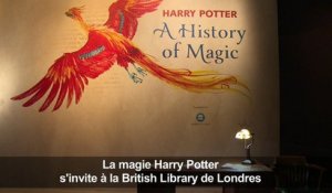 Londres: la magie de Harry Potter gagne la British Library