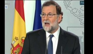 Pour justifier l'activation de l'article 155, Rajoy n'a pas mâché ses mots