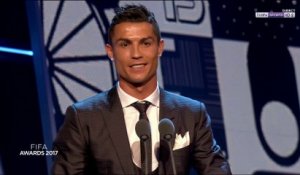 Cristiano Ronaldo élu meilleur joueur de l'année 2017