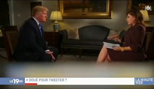 Donald Trump très fier de ses tweets considère que c'est grâce au réseau social qu'il est devenu Président - Regardez