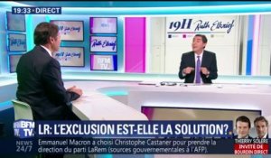 "Je suis favorable à l’exclusion de Sens commun", dit Estrosi