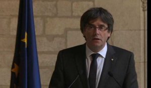 Catalogne : Puigdemont ne convoque pas d'élections régionales faute de "garanties"
