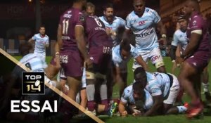 TOP 14 - Essai Camille CHAT 1 (R92) - Racing 92 - Bordeaux-Bègles - J8 - Saison 2017/2018