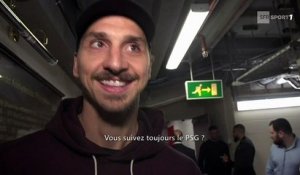 Zlatan : "Le PSG ? Mon projet continue"