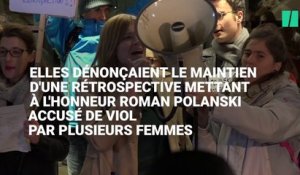 "Pas d'honneur pour les violeurs": des Femen perturbent la soirée de lancement de la rétrospective Polanski à la cinémathèque française