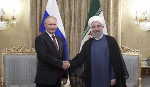 Syrie et nucléaire au menu de la visite de Poutine en Iran