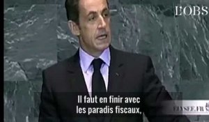 Quand Sarkozy et Hollande promettaient la fin des paradis fiscaux