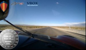 La Koenigsegg Agera RS atteint les 457 km/h sur route (Nevada)