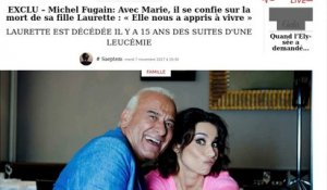 Michel Fugain et sa fille enterrent la hache de guerre