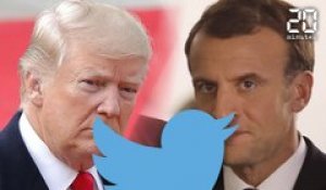 Macron a t-il donné une leçon de Twitter à Donald Trump ?