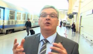 Frédéric Vigouroux, maire de Miramas, parie sur l'avenir du train