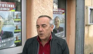 L'interview de Patrick Sciurca, candidat soutenu par le Front de Gauche à Berre.