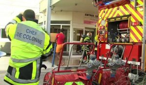 Exercice incendie à l'hôpital de Martigues