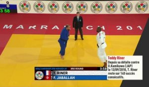 Judo - ChM (H) : Riner file en quart