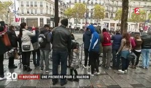 Armistice du 11-Novembre : première commémoration pour Emmanuel Macron