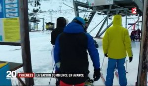 Ski : la saison commence en avance dans les Pyrénées