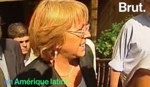 Michelle Bachelet, première femme présidente du Chili