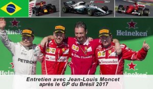 Entretien avec Jean-Louis Moncet après le Grand Prix du Brésil 2017