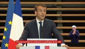 Quartiers prioritaires : "Il y a une immense responsabilité de l'Etat pour y revenir", estime Emmanuel Macron