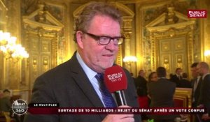 Vincent Eblé sur le vote du groupe PS sur la surtaxe