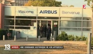 Airbus : une commande historique de 430 appareils