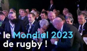 La France organisera le Mondial 2023 de rugby !