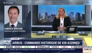 Fabrice Brégier: "Airbus travaille sur cette commande avec Indigo depuis 4 à 5 mois de façon sérieuse" - 15/11