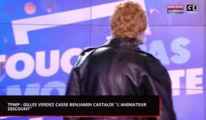 TPMP : Gilles Verdez casse Benjamin Castaldi, "L'animateur discount" (vidéo)