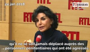 Prisons: Rachida Dati accable Edouard Philippe qui «n'y connaît rien»