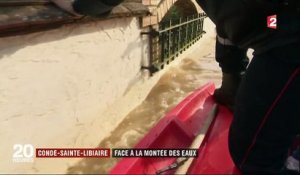 Inondations en Seine-et-Marne : Condé-Sainte-Libiaire face à la montée des eaux